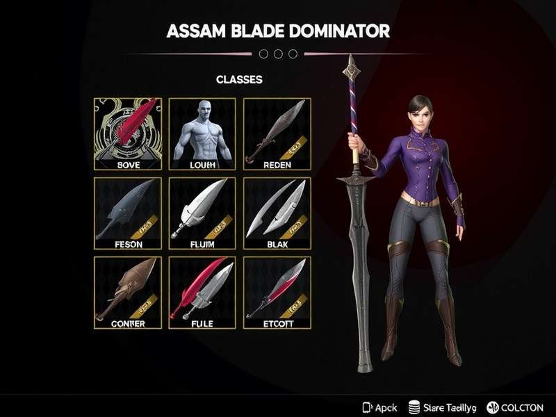 Assam Blade Dominator Character Classes